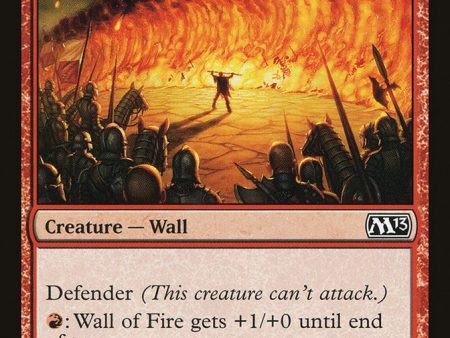 Wall of Fire [Magic 2013] Hot on Sale