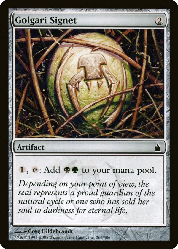 Golgari Signet [Ravnica: City of Guilds] on Sale